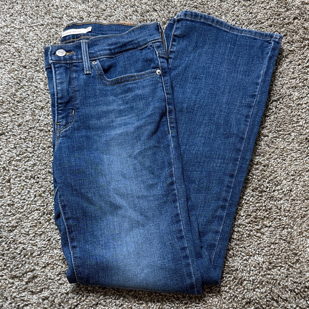 Levi's Indigo Straight Leg Jeans